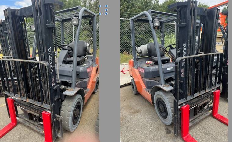 2014 Toyota Forklift 8FGU25 featured image