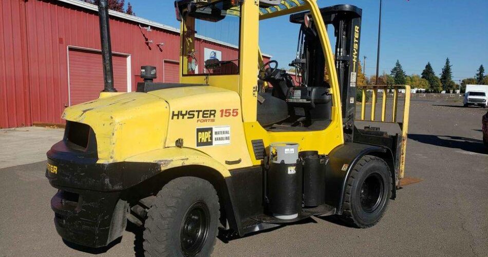 2008 Hyster Forklift H155FT featured image