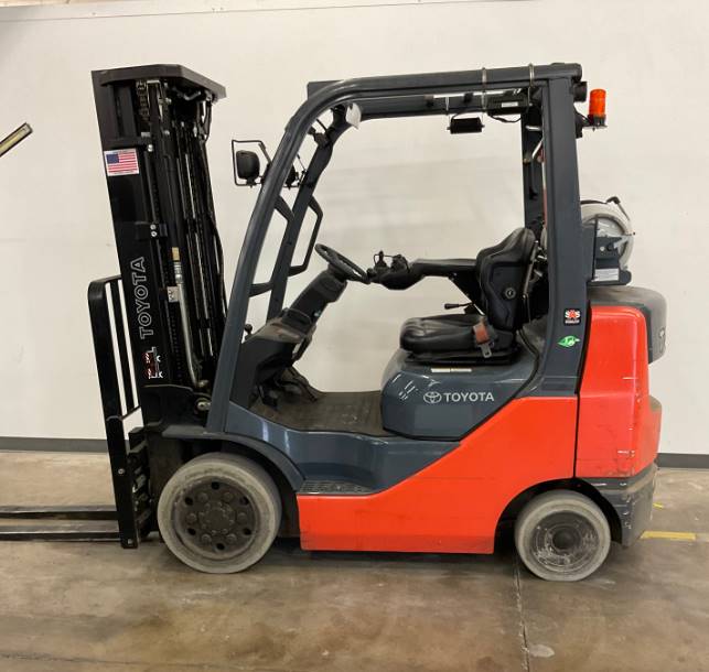 2018 Toyota Forklift 8FGCU25 featured image