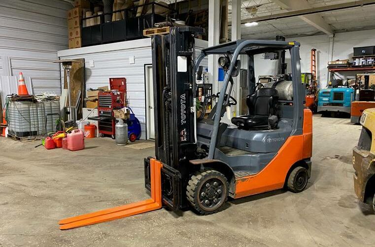 2009 Toyota Forklift 8FGCU25 featured image