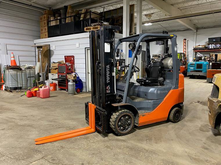 2009 Toyota Forklift 8FGCU25 featured image