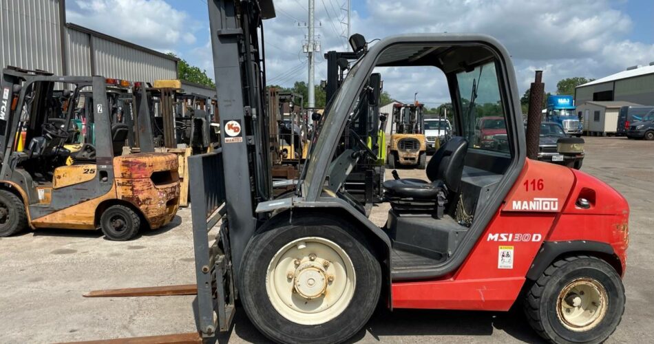 2001 Manitou Forklift MSI30D featured image