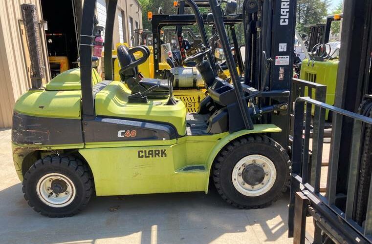 2014 Clark Forklift C40D featured image