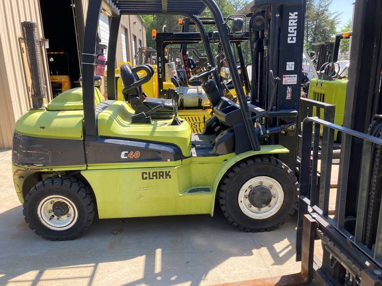 2014 Clark Forklift C40D featured image