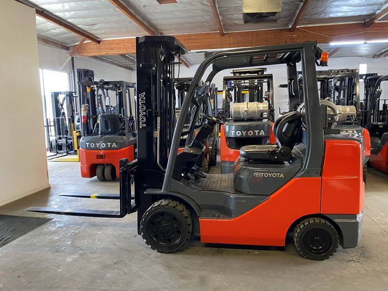 2019 Toyota Forklift 8FGCU32 featured image