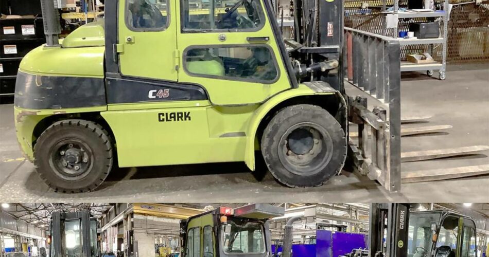 2021 Clark Forklift C45D featured image