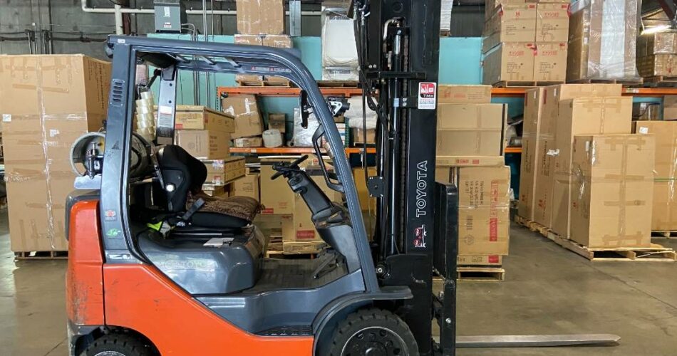 2019 Toyota Forklift 8FGCU20 featured image