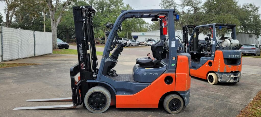 2018 Toyota Forklift 8FGCU25 featured image