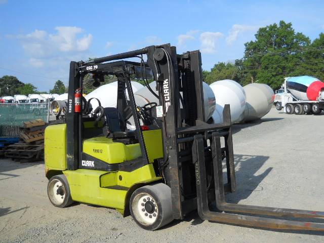 2010 Clark Forklift GC70L featured image